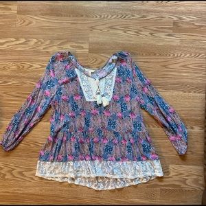 Matilda Jane Ladies size large blouse